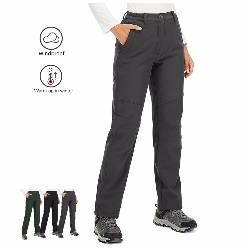 Mountain Biking Pants Women - Calças Térmicas à Prova de Vento