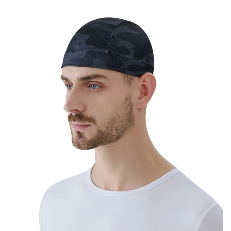 Mountain Biking Hat - Chapéu respirável de seda gelo para