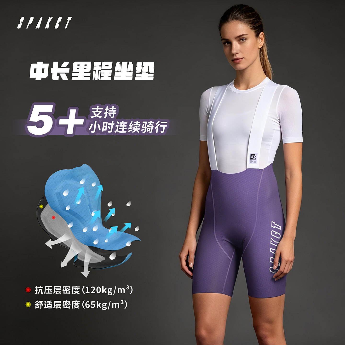 Mountain Biking Pants Women - Shorts Femininos de Ciclismo Spaceteen com