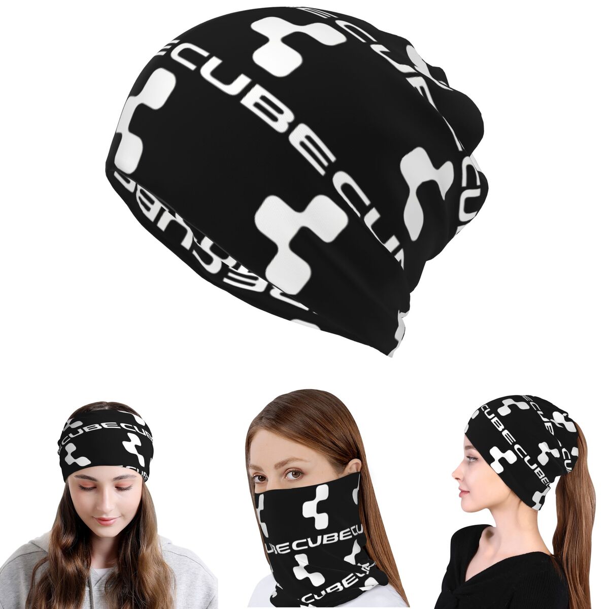 Mountain Biking Hat - Máscara de Ciclismo Cube para MTB,