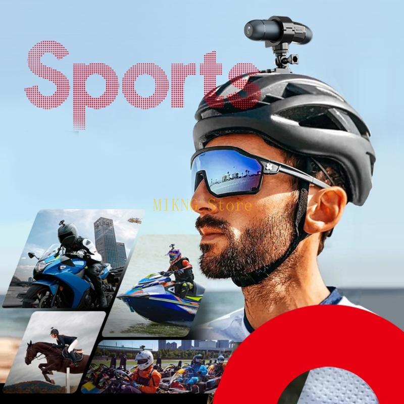 4k câmera ação ao ar livre mou - Mountain Biking Helmet avaliação e preço