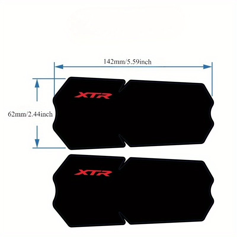 Adesivo plano 2D 2pcs/XTR-M910 - Mountain Biking Helmet avaliação e preço