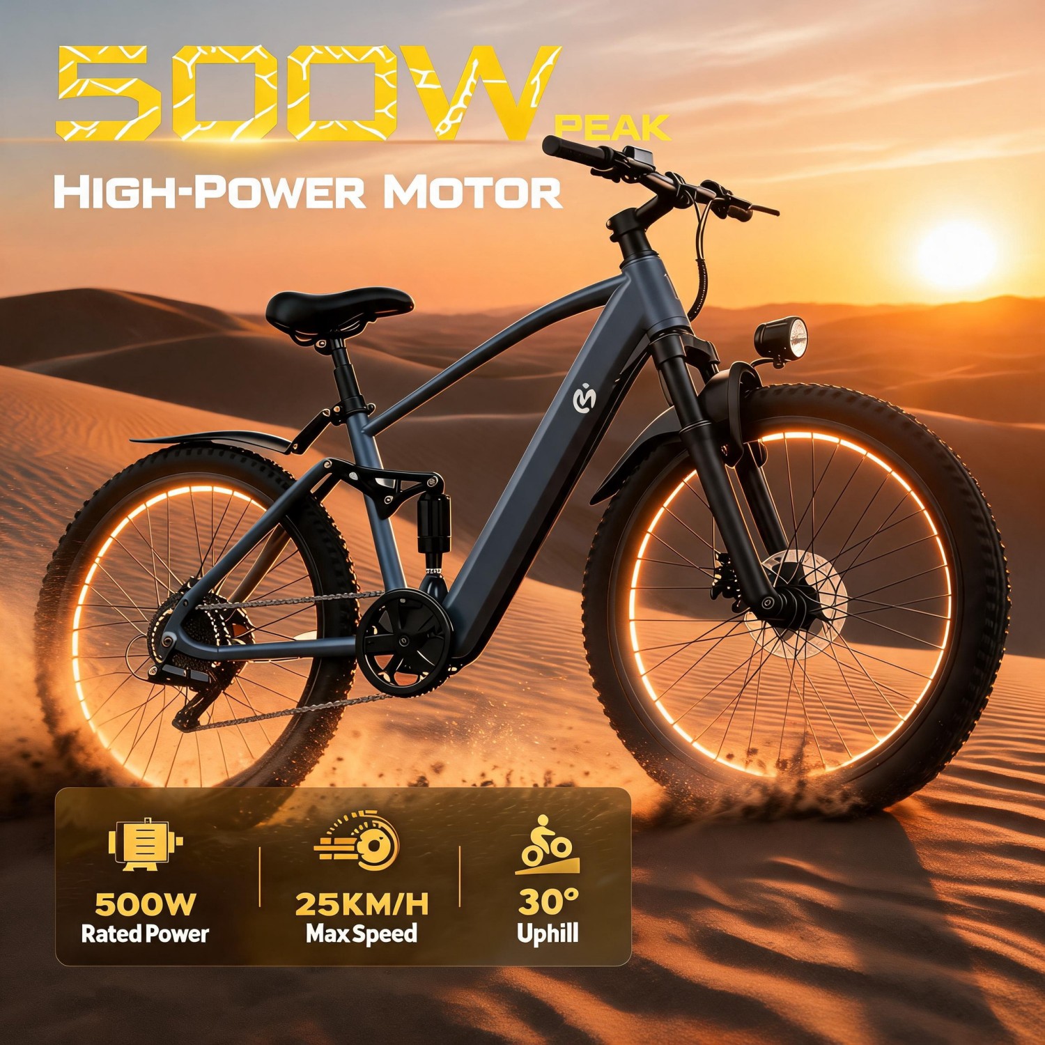 Bicicleta elétrica off-road, m - Mountain Biking Kit avaliação e preço