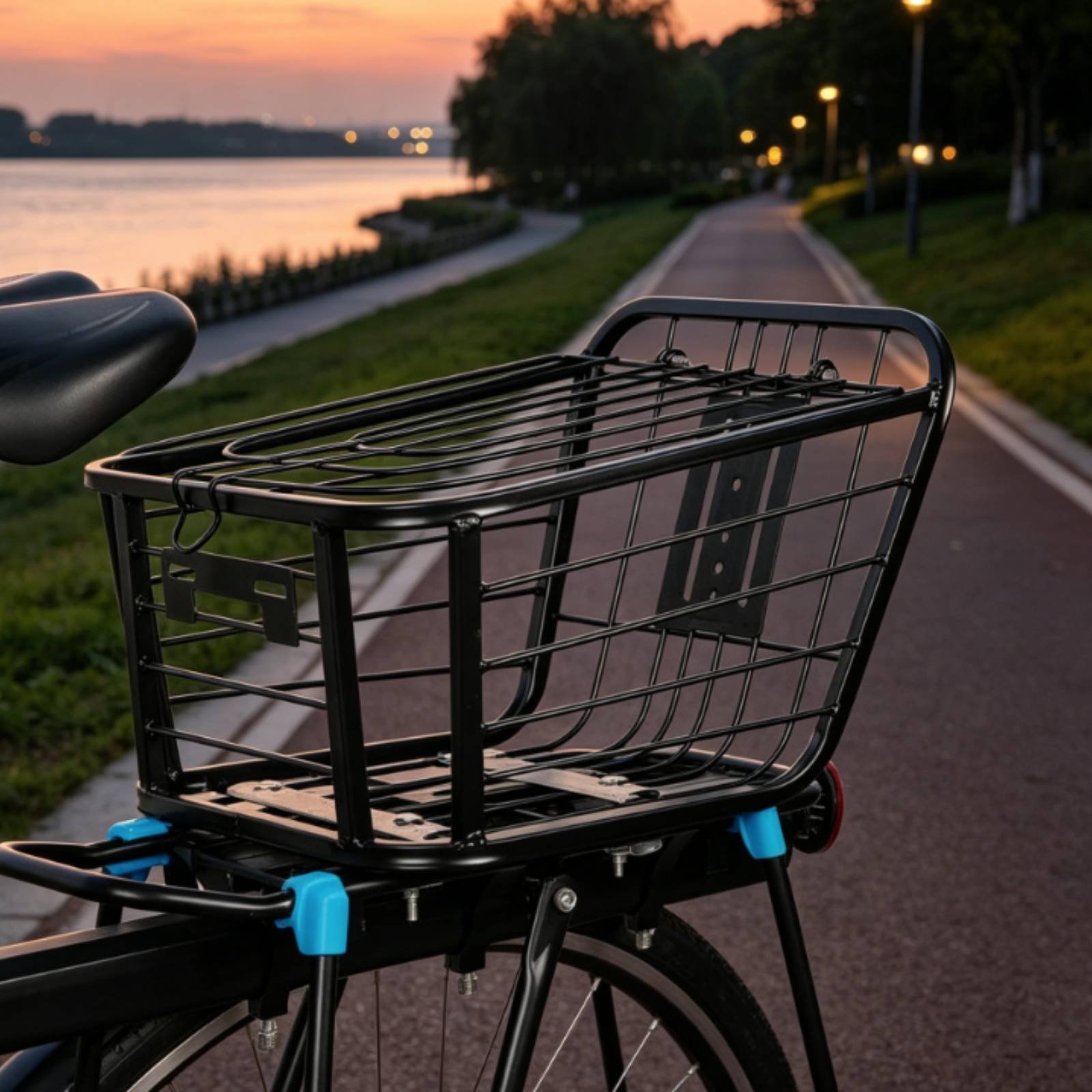 Cesta Traseira Dobrável para B - Mountain Biking Gear avaliação e preço