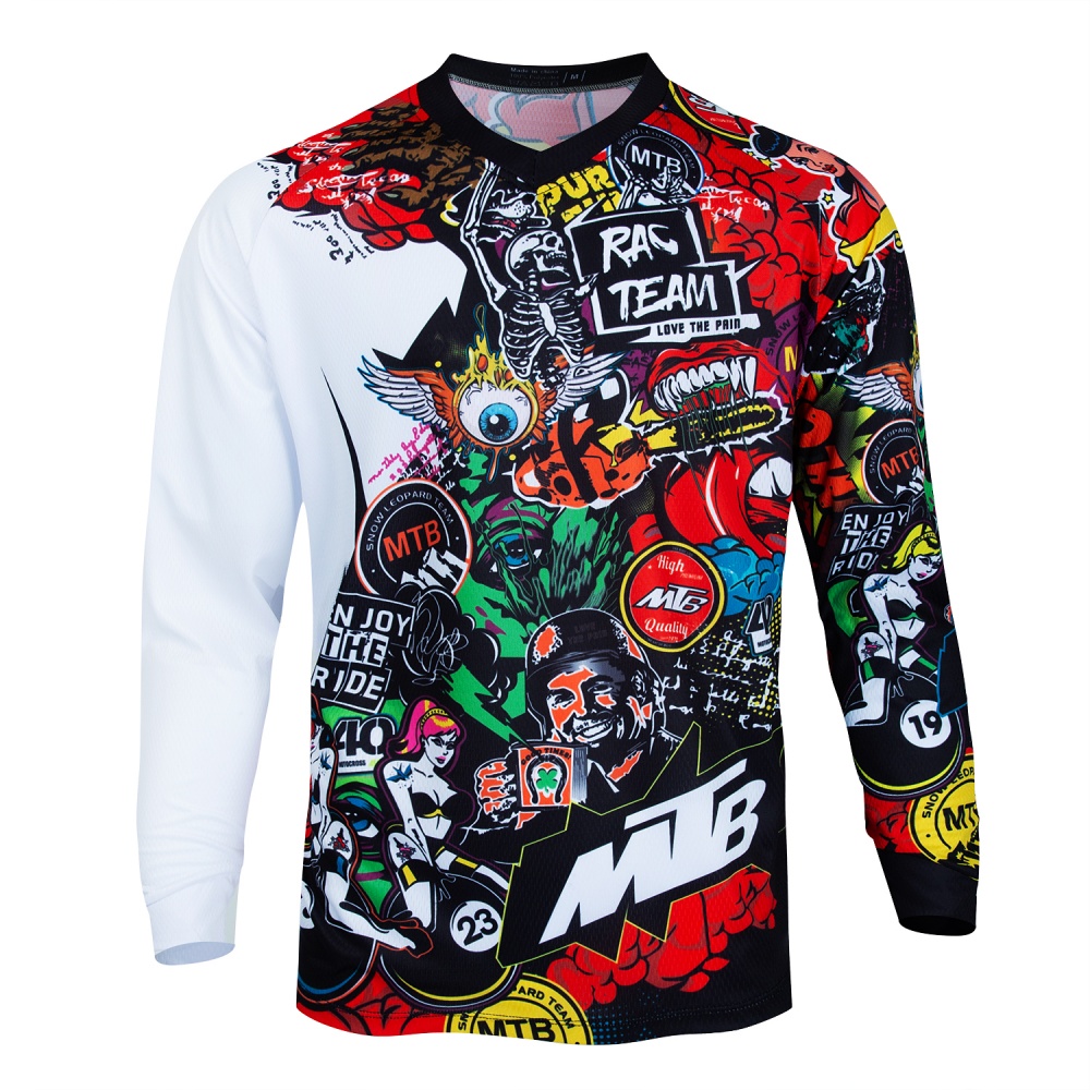 Camisa de Ciclismo de Manga Lo - Mountain Biking Gear avaliação e preço