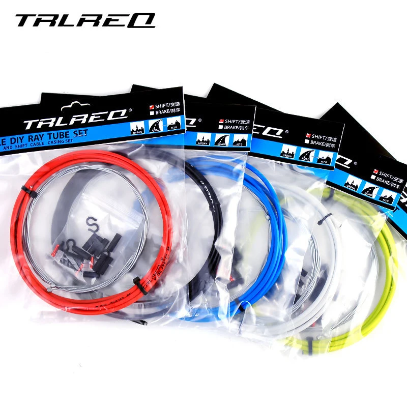 Kit de cabo de freio e mudança - Mountain Biking Stuff avaliação e preço