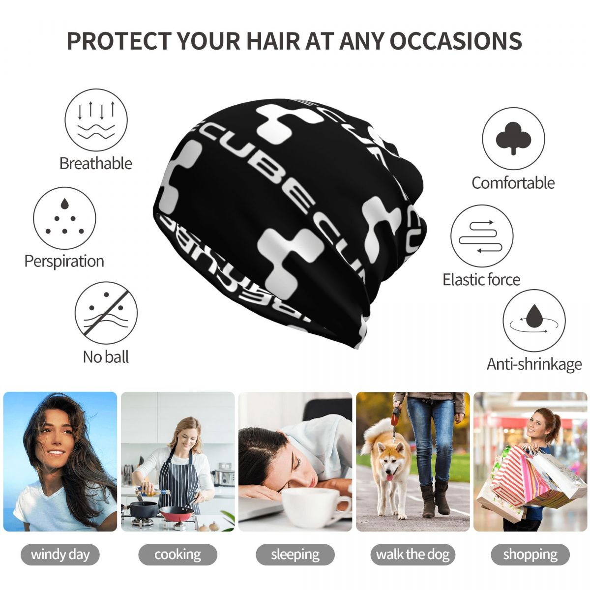 Máscara de Ciclismo Cube para  - Mountain Biking Hat avaliação e preço