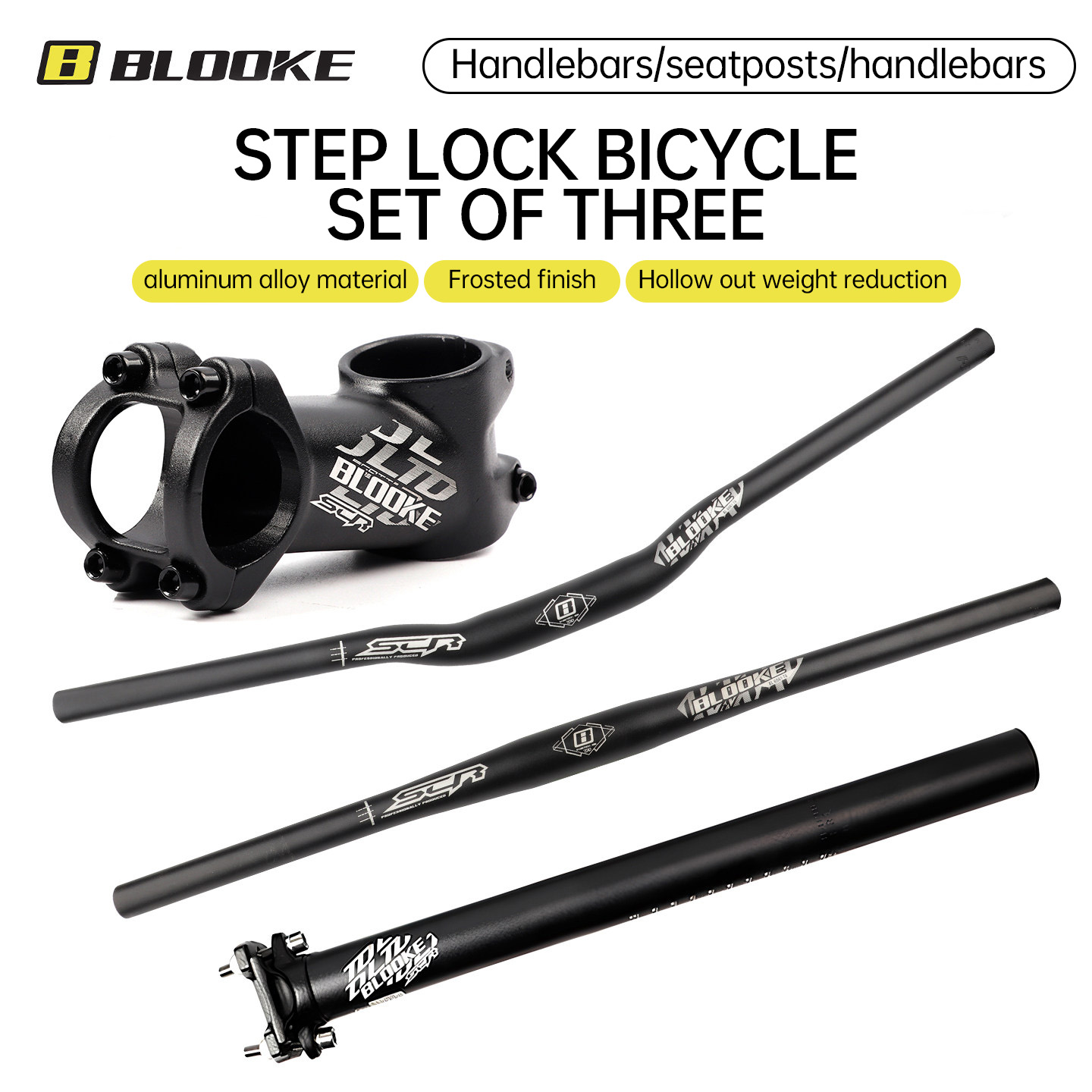 Conjunto de Guidão e Haste de  - Mountain Biking Experience avaliação e preço